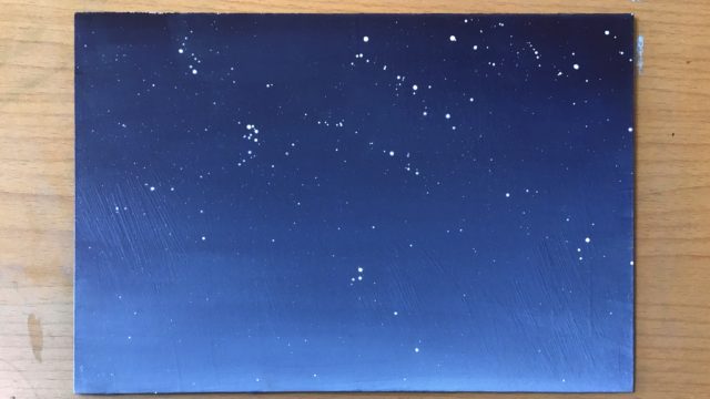 油絵できらめく星空を描こう 分かりやすく手順を解説 Akira Kusaka Studio